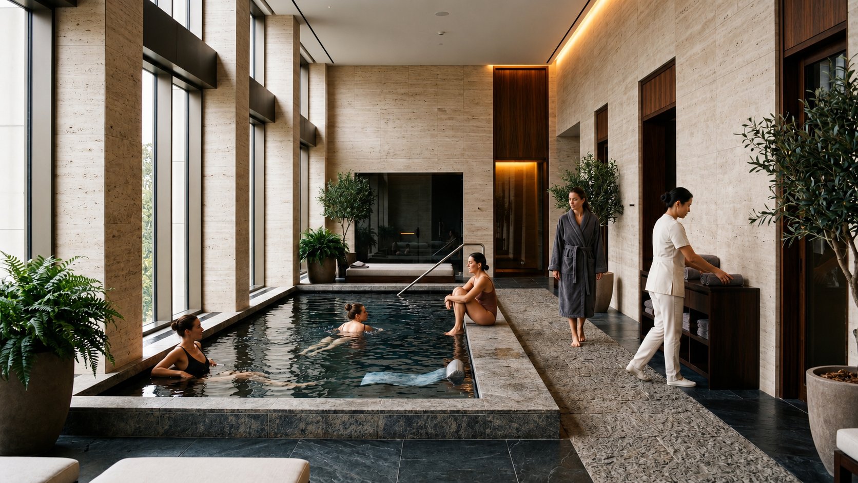 Ecosistema VES — wellness premium en hotelería